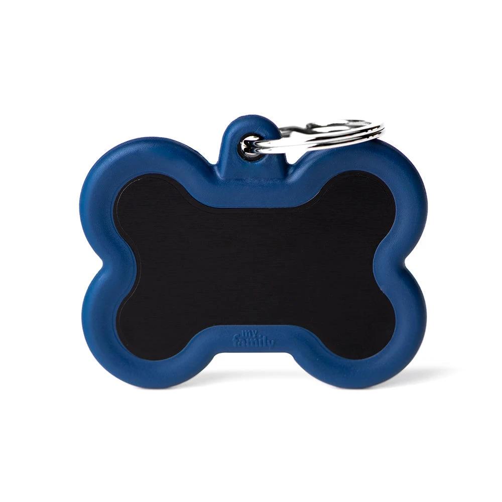 MyFamily Hushtag Aluminum Bone ID Tag by MyFamily