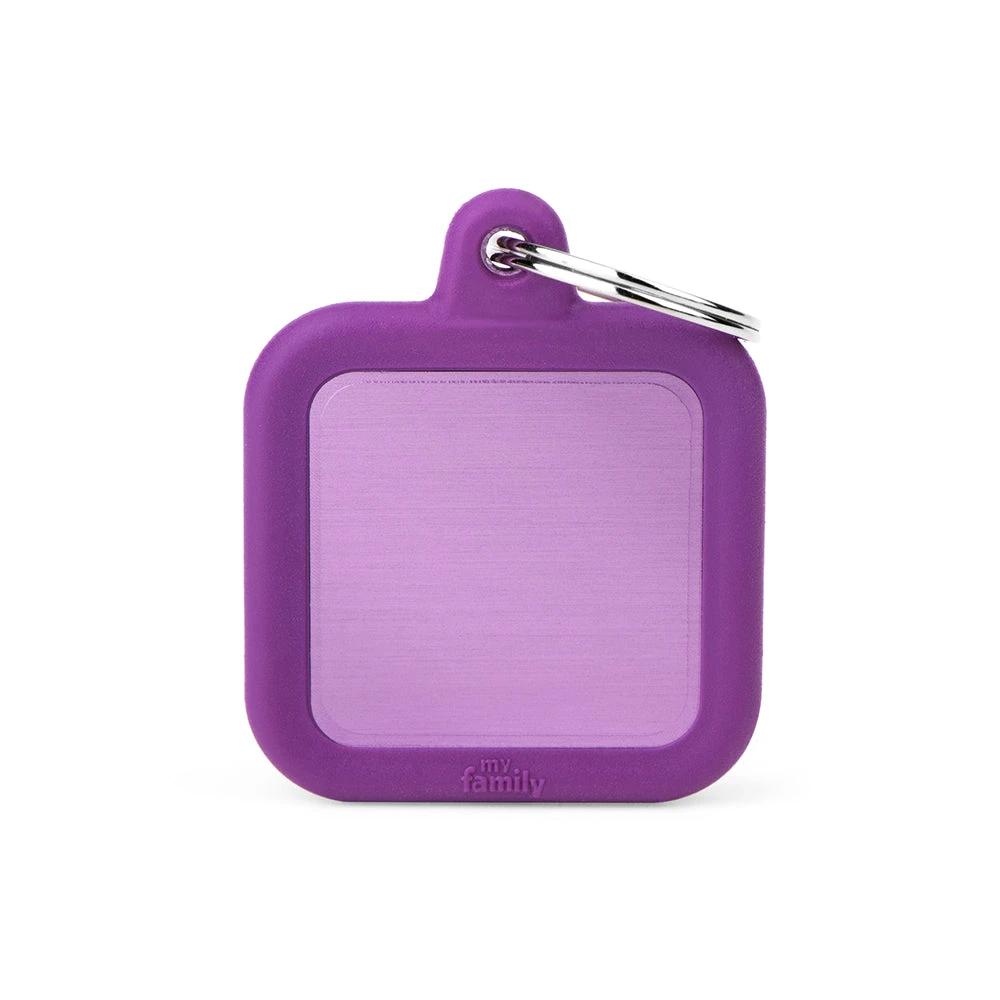 MyFamily Hushtag Purple Square by MyFamily