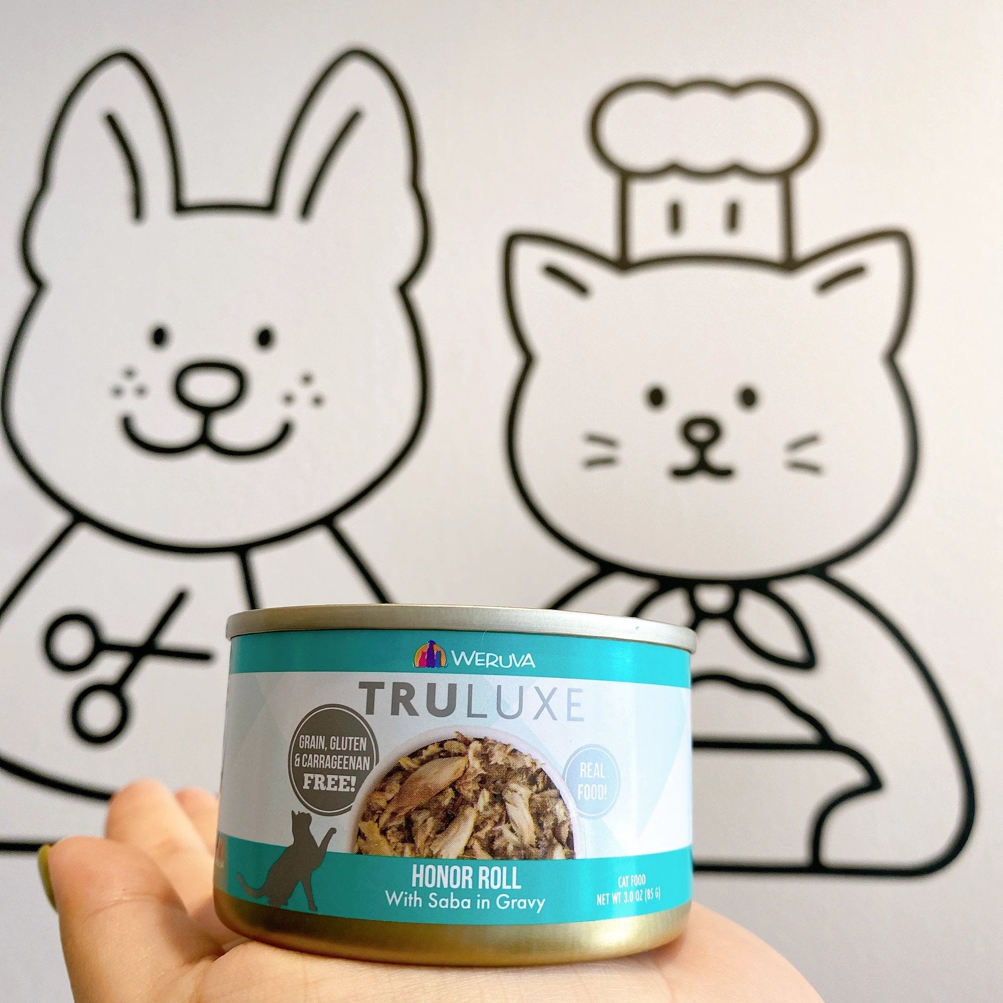 Weruva Truluxe - Honor Roll with Saba in Gravy Cat Can by Weruva