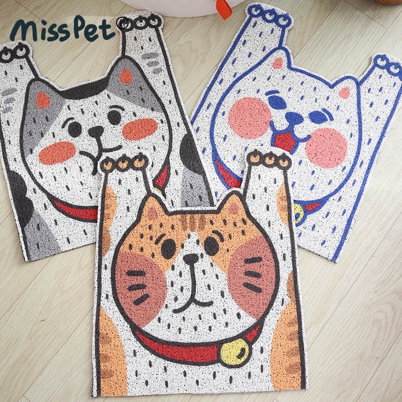 Tapis de litière pour chat MissPet Miss White Cat