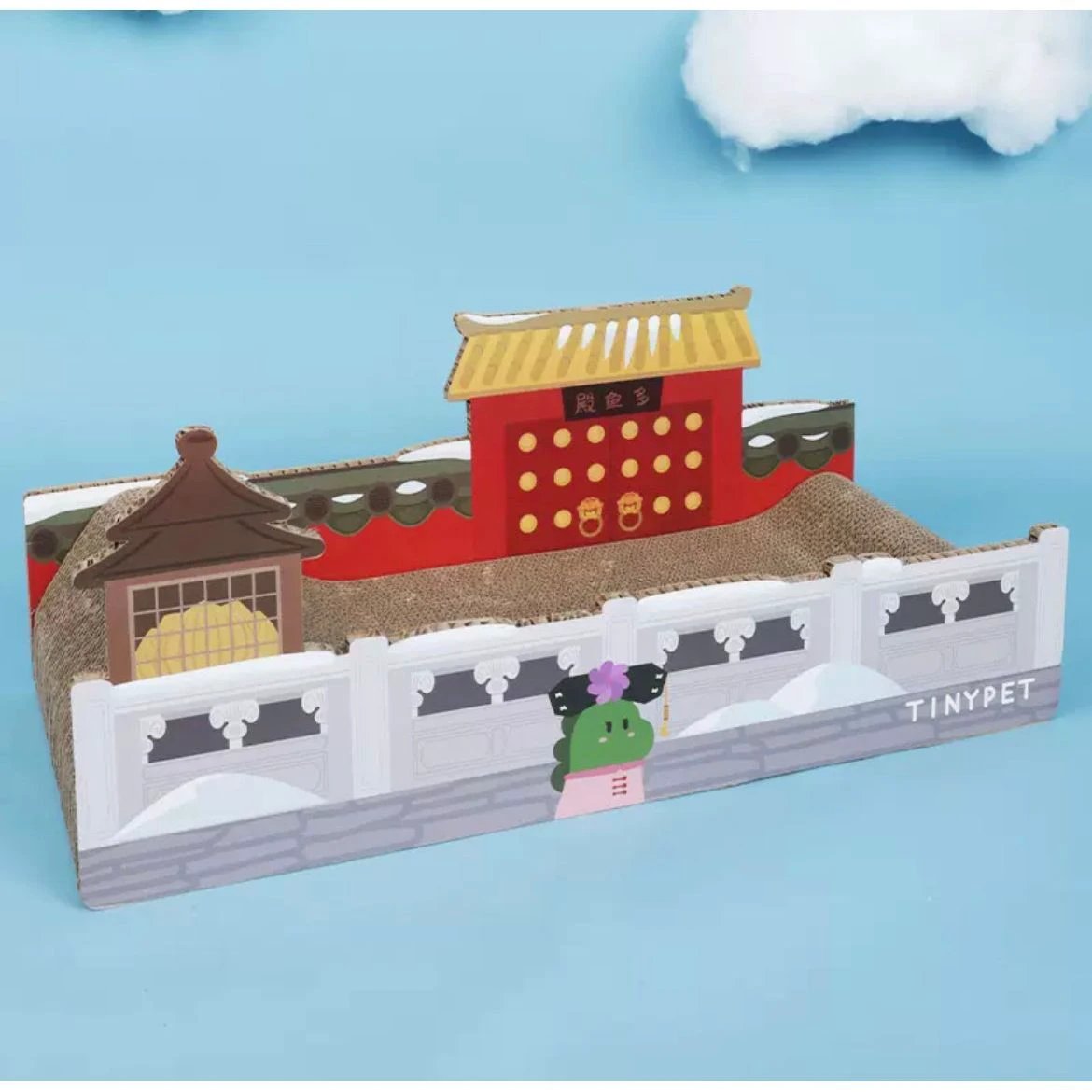 Tinypet Cat Scratcher the Fish Palace by Tiny Pet