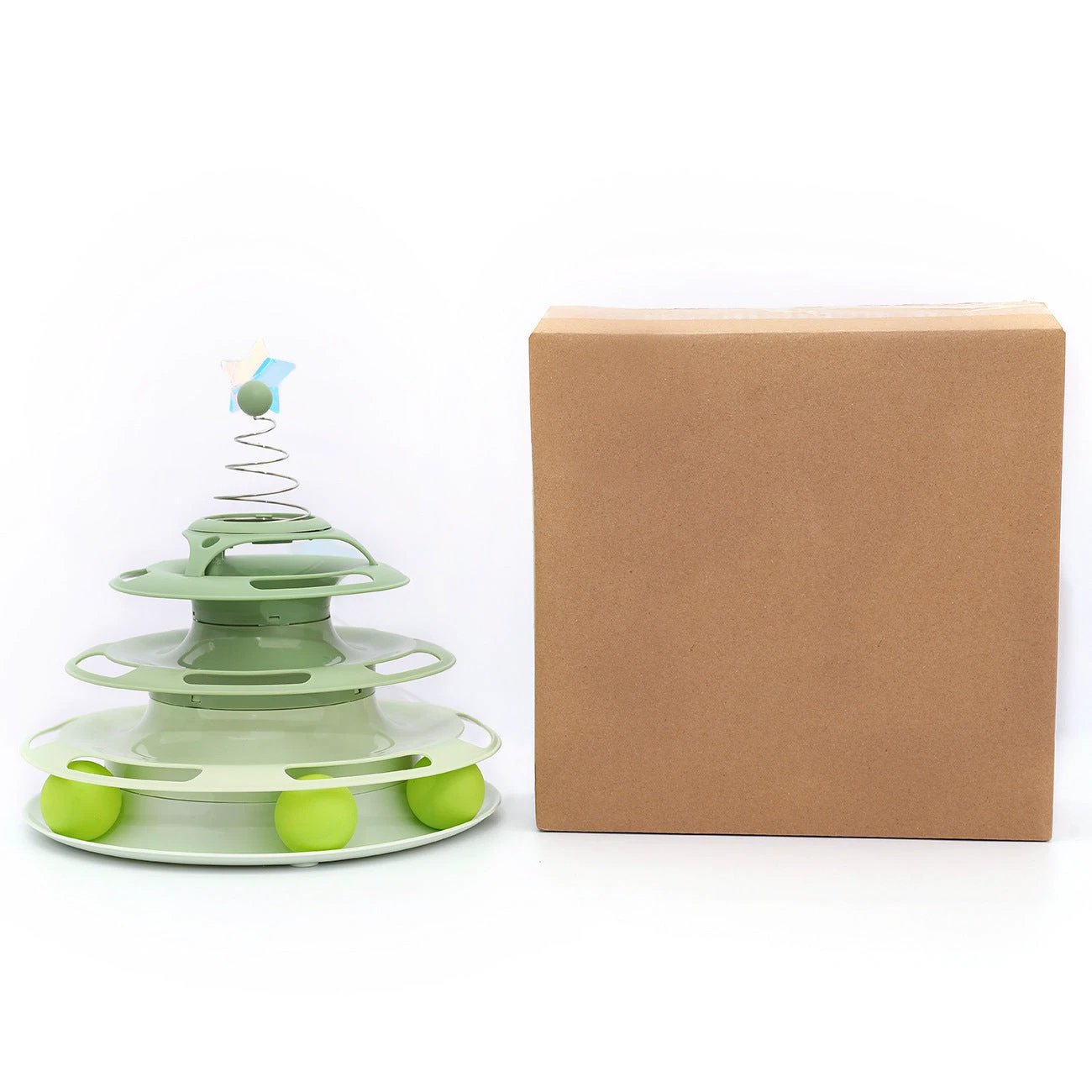 Fluid Animal Four-layer Ball Turntable Cat Toy by Fluid animal