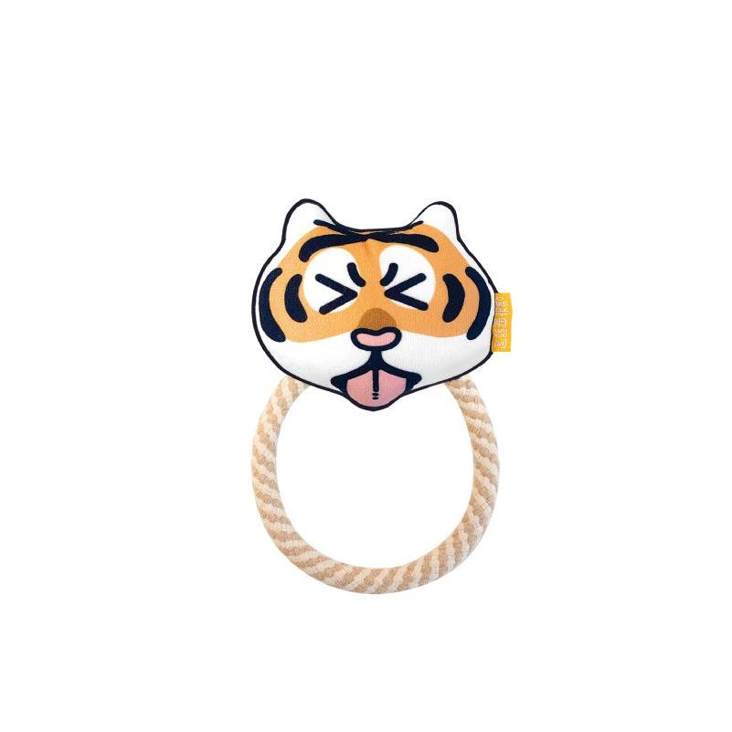 PurLab Tiger Pulling Dog Toy by Purlab