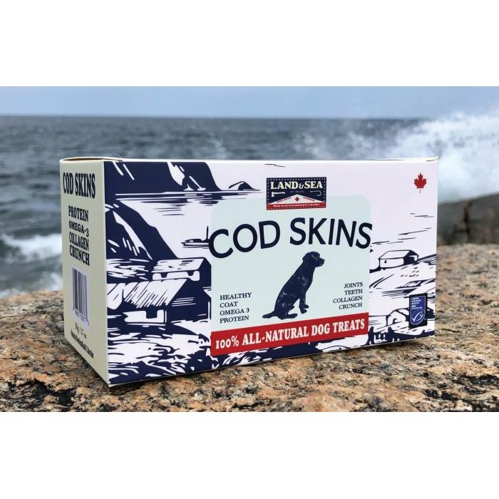Land & Sea Pets Pre-Cut Cod Skins