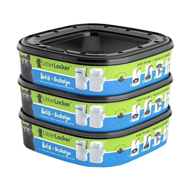 Angelcare LitterLocker Design Plus Refill, Pack Of 3 (Up To 2 Months) by Angelcare