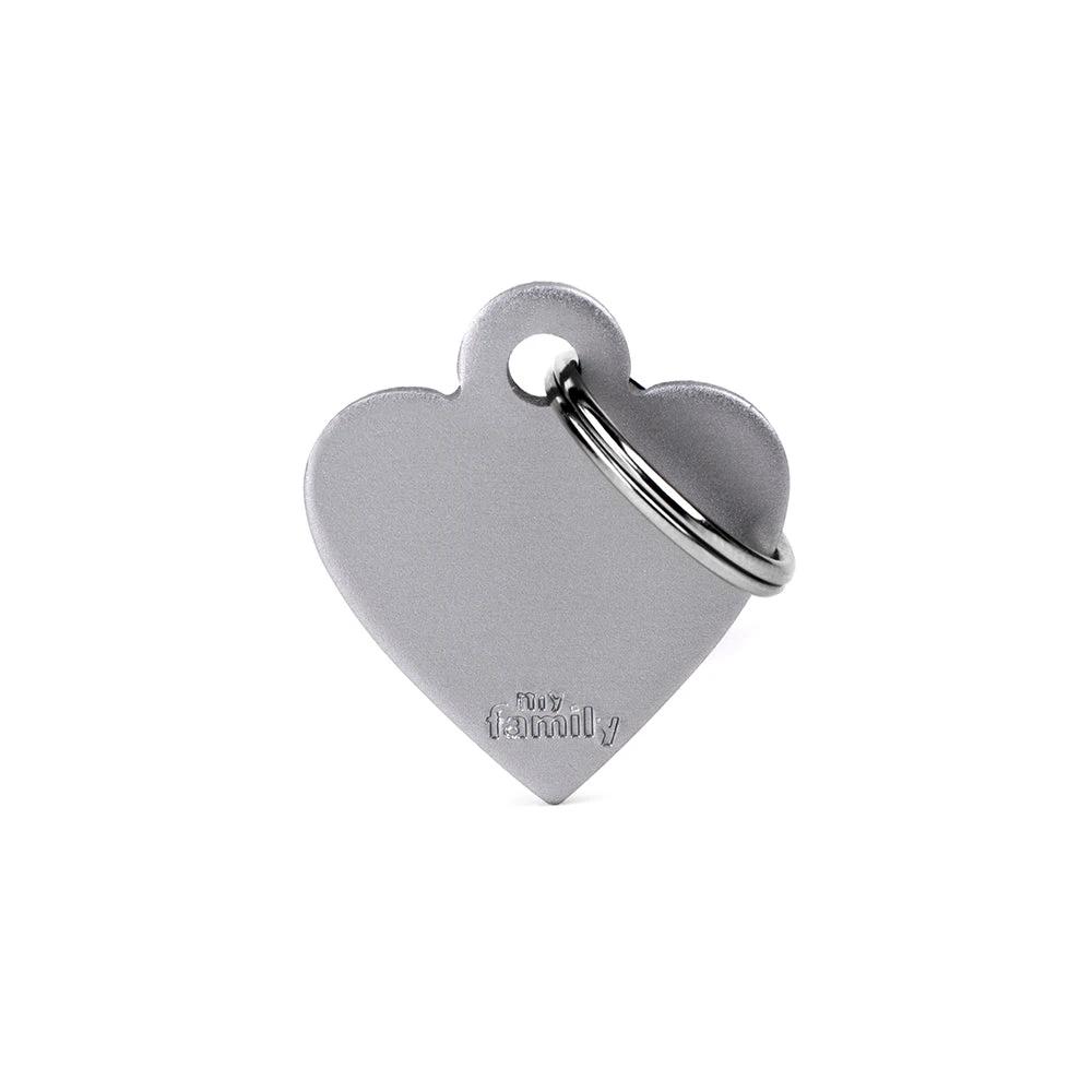 MyFamily Basic Heart in Aluminum by MyFamily