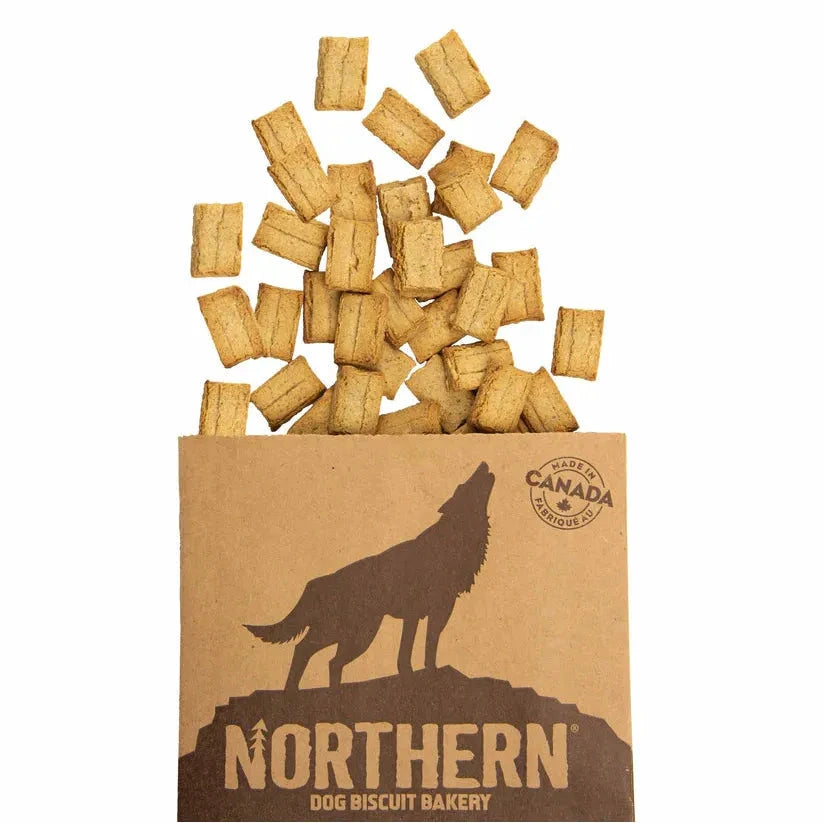 Northern Pet Mini Mix Surf N Turf Wheat-Free Dog Biscuits Lamb Berry & Smoked Fish Dog 450g by NORTHERN PET