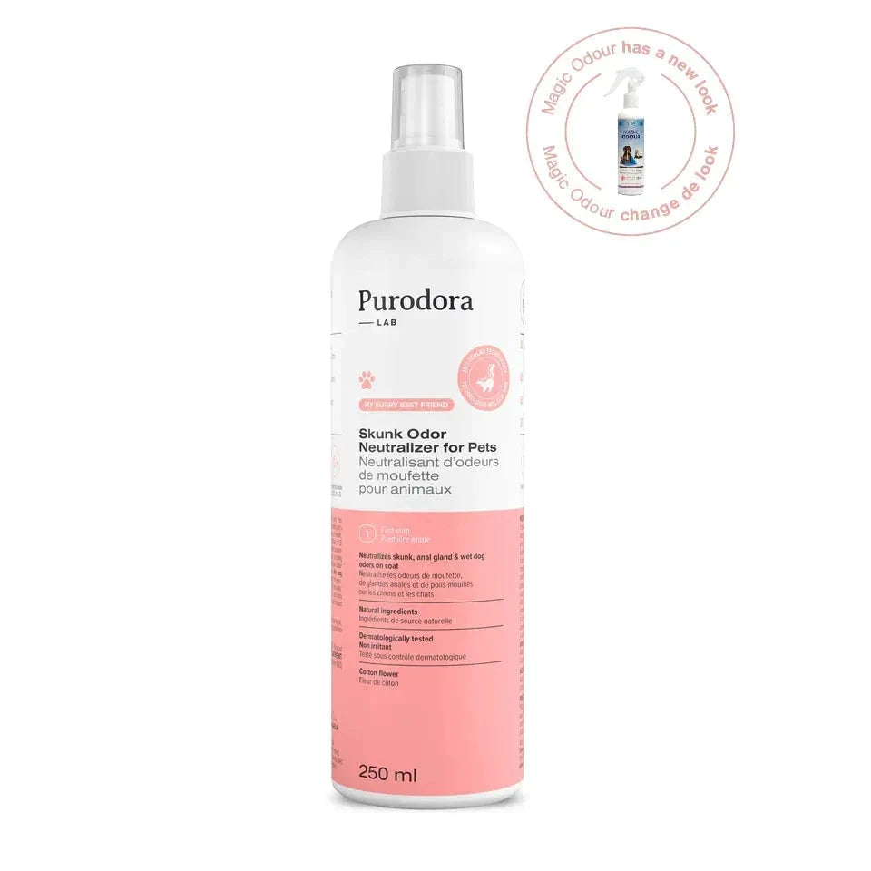 Purodora Lab Pet Shampoo & Skunk Odor Neutralizer 250ml by Purodora Lab