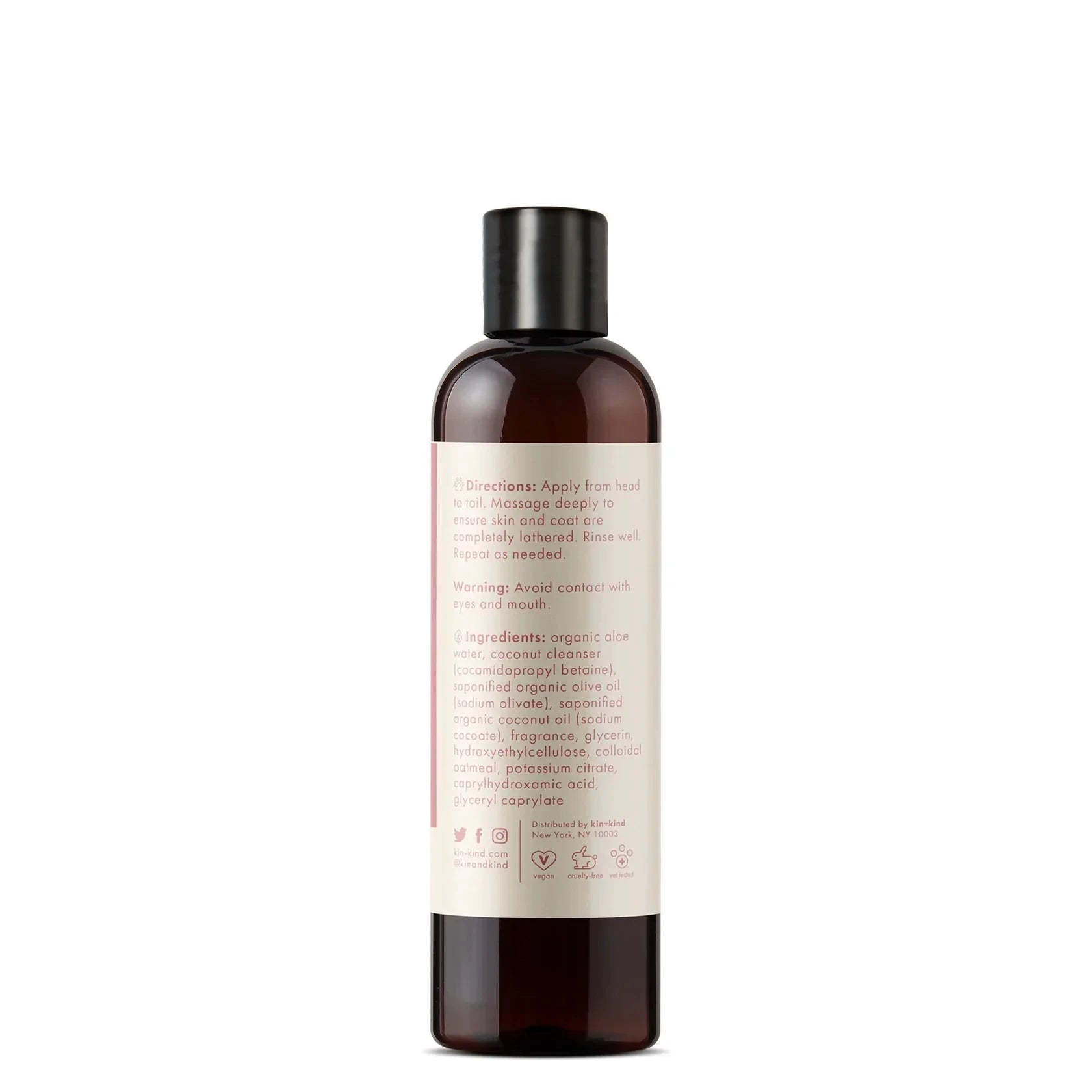 Kin + Kind ORGANICS Itchy Dog Shampoo (Calming Rose) by Kin+Kind