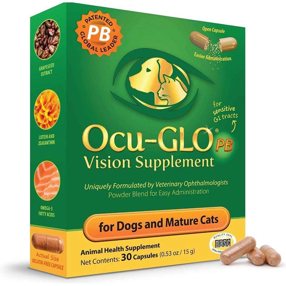 Ocu-GLO PB Vision Supplement for Dogs & Cats by BEAM Pharmacy