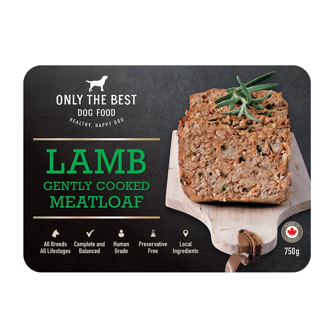 Only The Best Gentley Cooked Lamb Meatloaf 750 grams