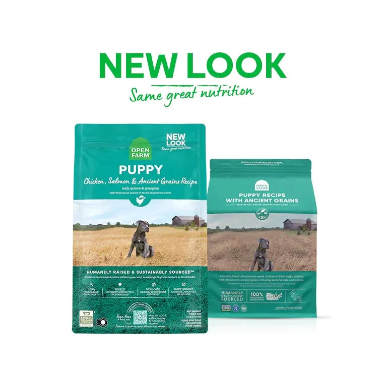 Open Farm Chicken & Salmon Ancient Grains Puppy Dry Food by OPEN FARM