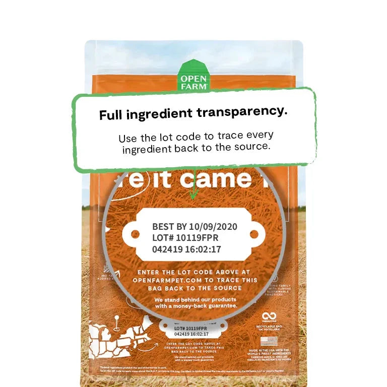Open Farm Farmer's Table Pork & Ancient Grains Dry Dog Food by OPEN FARM