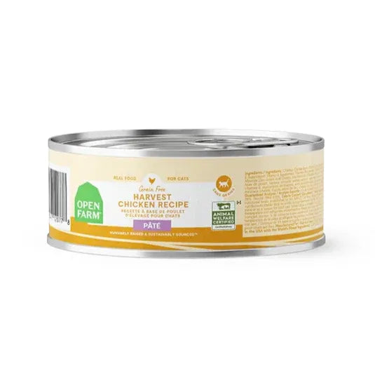 Recette de pâté de poulet Open Farm Harvest pour chats