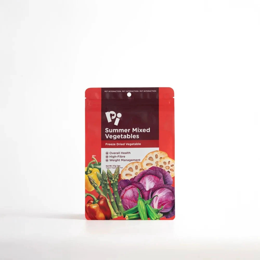 PI Pet Food Freeze Dried Summer Mixed Vegetables 57g by PI Pet Food