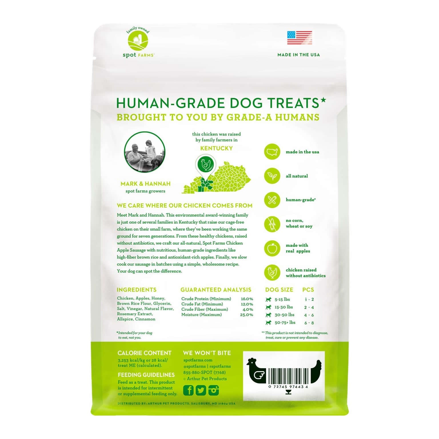 SPOT Farms Chicken Apple Sausage