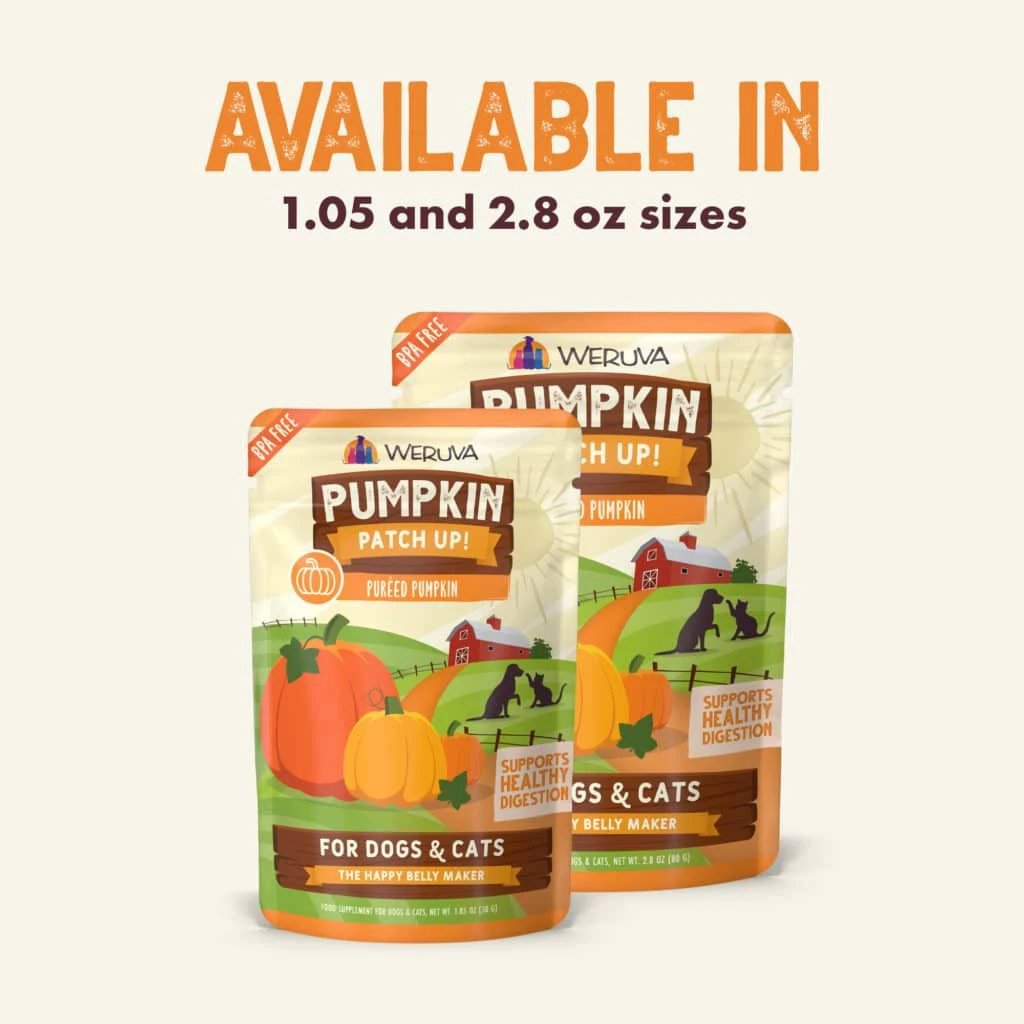Weruva Pumpkin Patch Up! Pureed Pumpkin for Dogs & Cats by Weruva