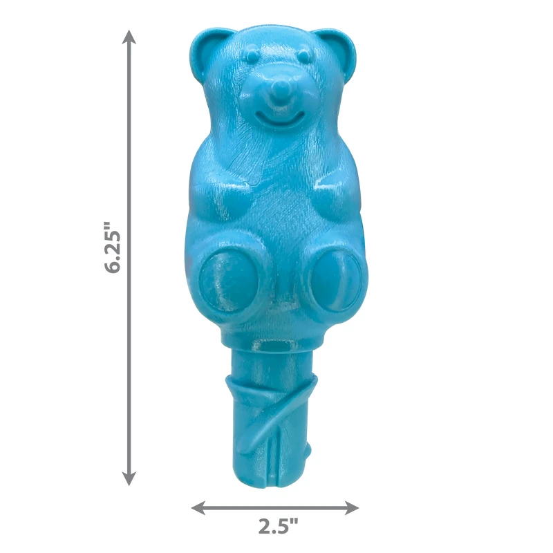 KONG ChewStix Puppy Twist Bear Dog Toy by KONG