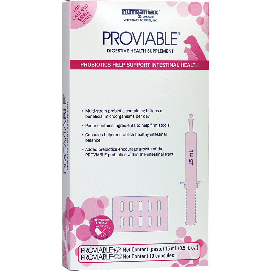 Nutramax Proviable Kit (Paste & Capsules)
