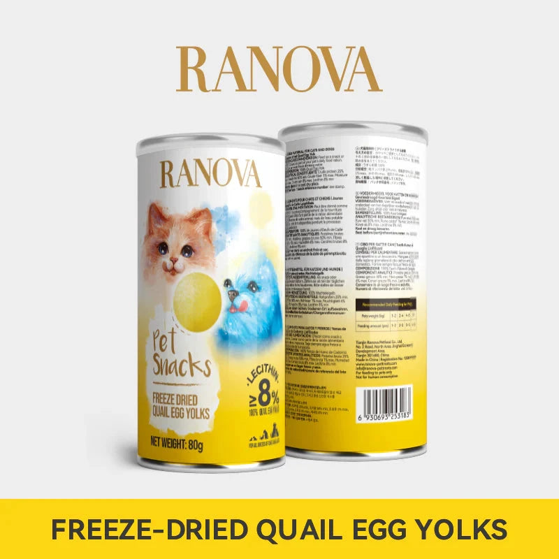 Ranova Freeze-Dried Quail Egg Yolk 80g by Ranova