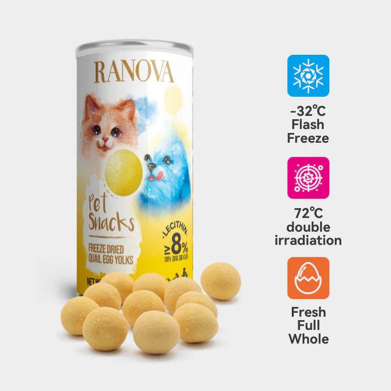 Ranova Freeze-Dried Quail Egg Yolk 80g