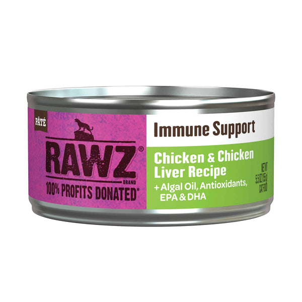 RAWZ - Immune Support Chicken & Chicken Liver Cat Food 5.5oz