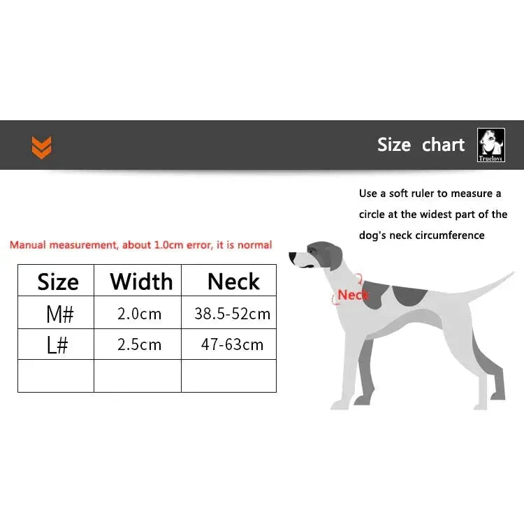 Truelove P-chain Stainless Steel Reflective Collar by True Love