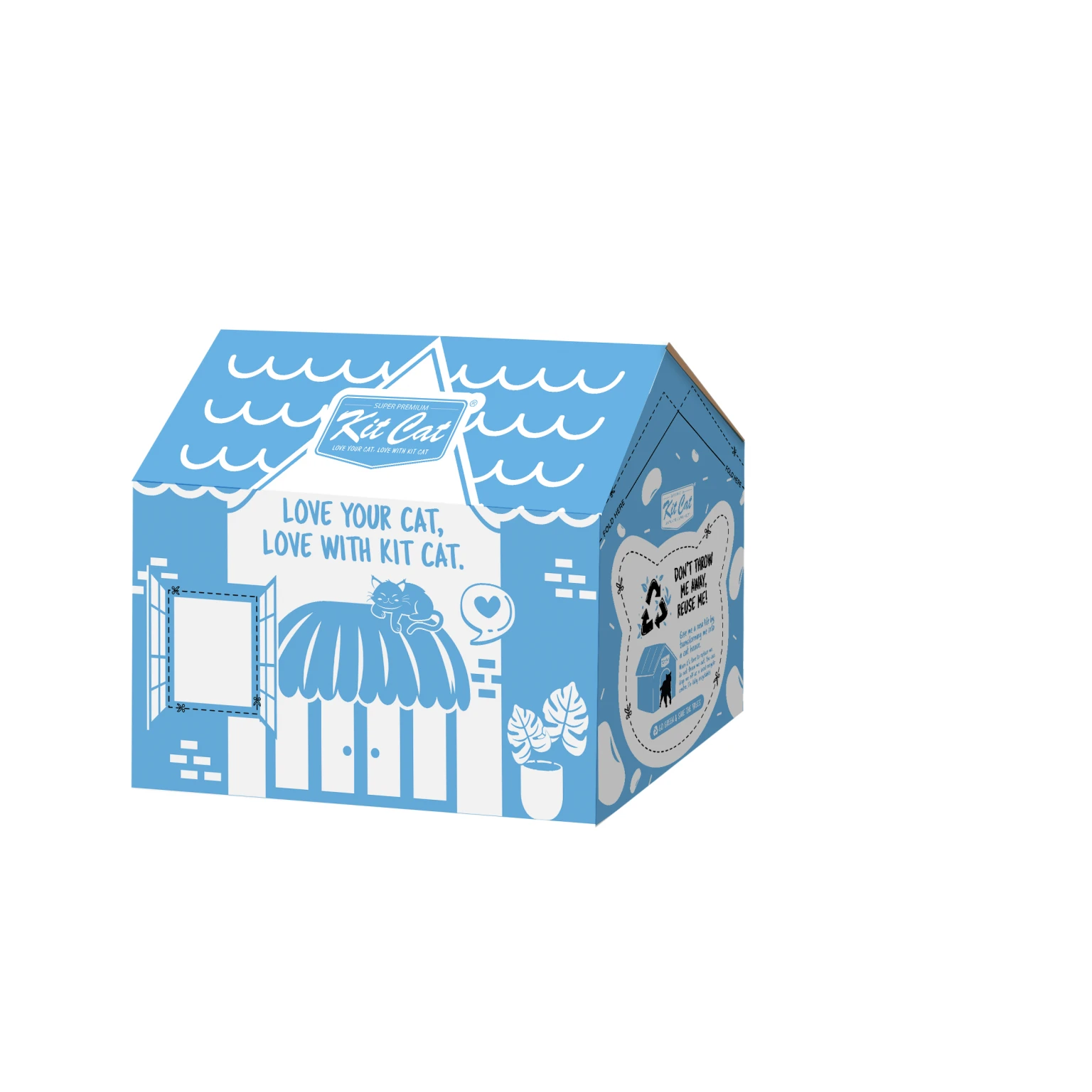 Kit Cat Soybean Litter Soya Clump Kitten Baby Powder 7L by Kit Cat