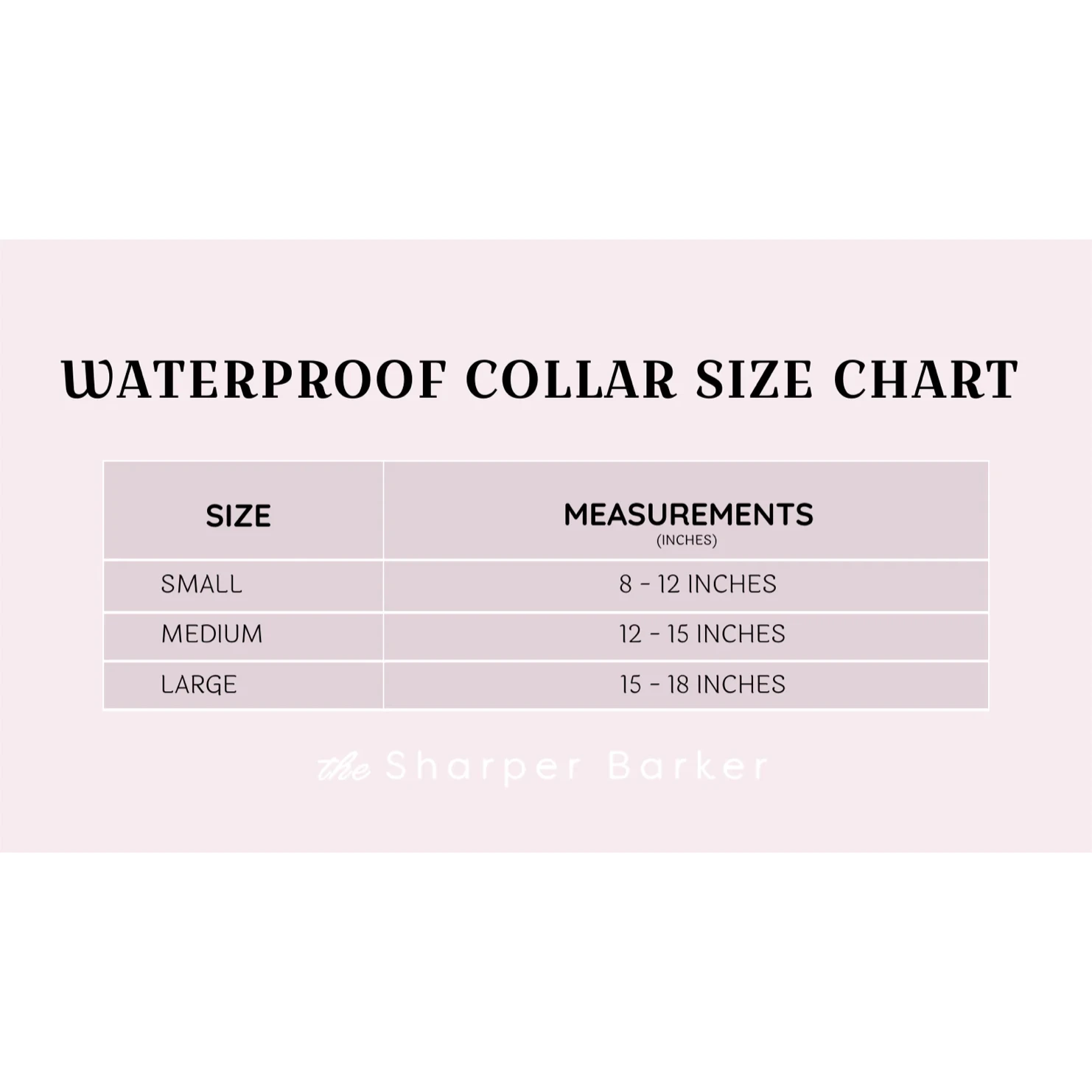 Sharper Barker Waterproof Dog Collar by Sharper Barker