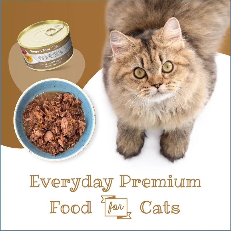 Snappy Tom Lites Tuna with Pumpkin by Snappy Tom