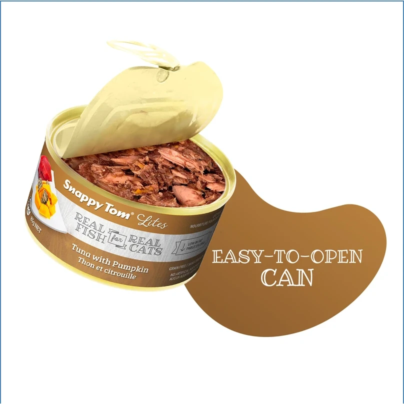 Snappy Tom Lites Tuna with Pumpkin by Snappy Tom
