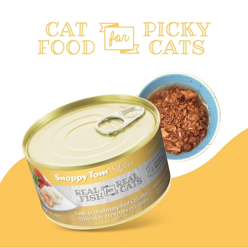 Snappy Tom Lites Tuna with Shrimp and Calamari by Snappy Tom