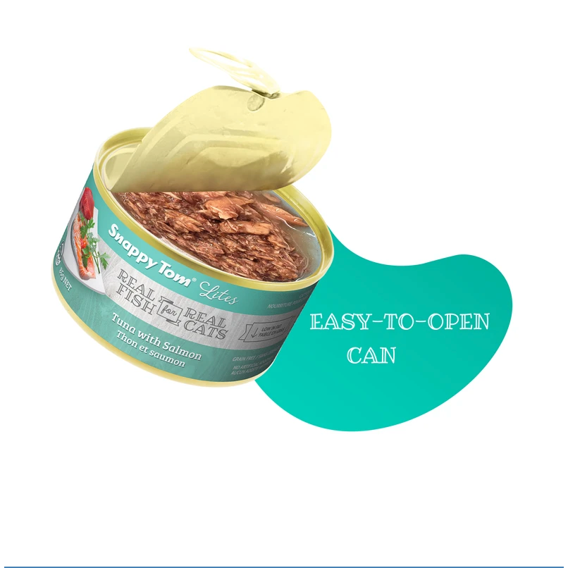 Snappy Tom Lites Thon au saumon