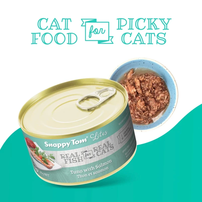 Snappy Tom Lites Tuna with Salmon by Snappy Tom