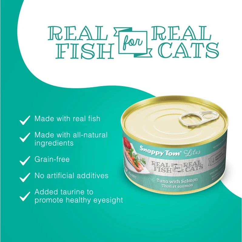 Snappy Tom Lites Tuna with Salmon by Snappy Tom