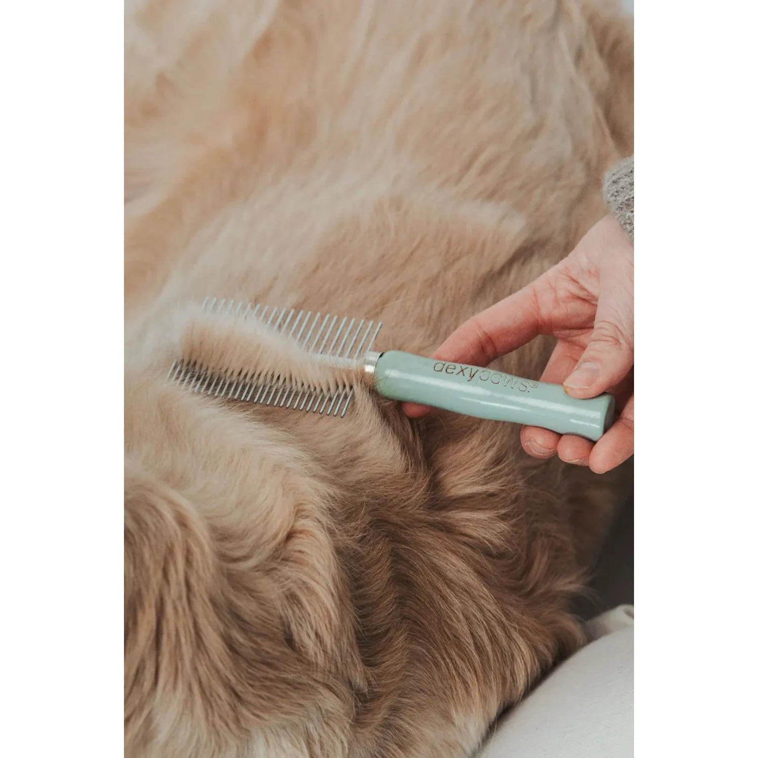 Dexypaws Stainless Steel Double Detangling Comb For Pets