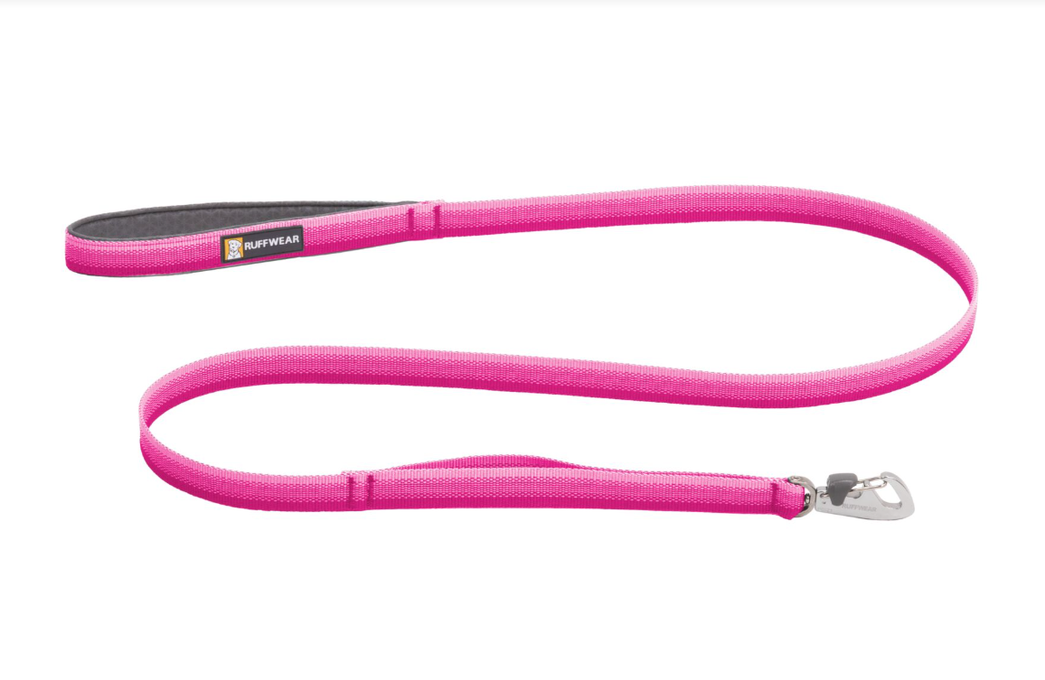 (2026 Fall Pre-Book) Ruffwear Front Range® Leash Pink Rose, New Color