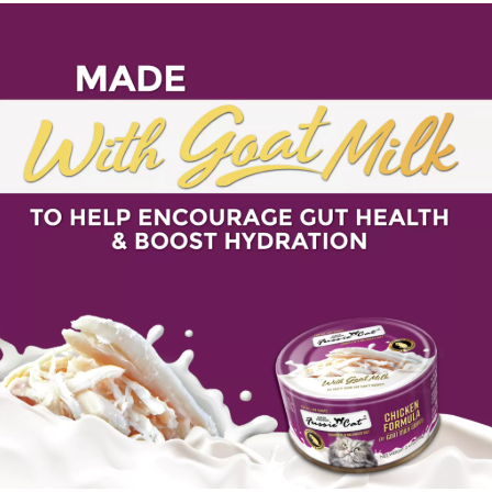 Fussie Cat Super Premium Chicken Formula in Goat Milk Gravy