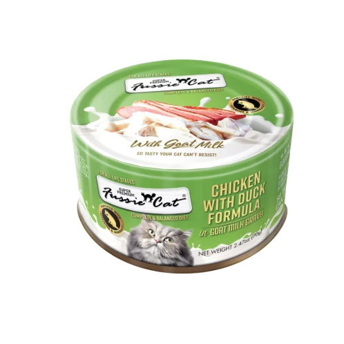 Fussie Cat Super Premium Chicken with Duck in Goat Milk Gravy by Fussie Cat