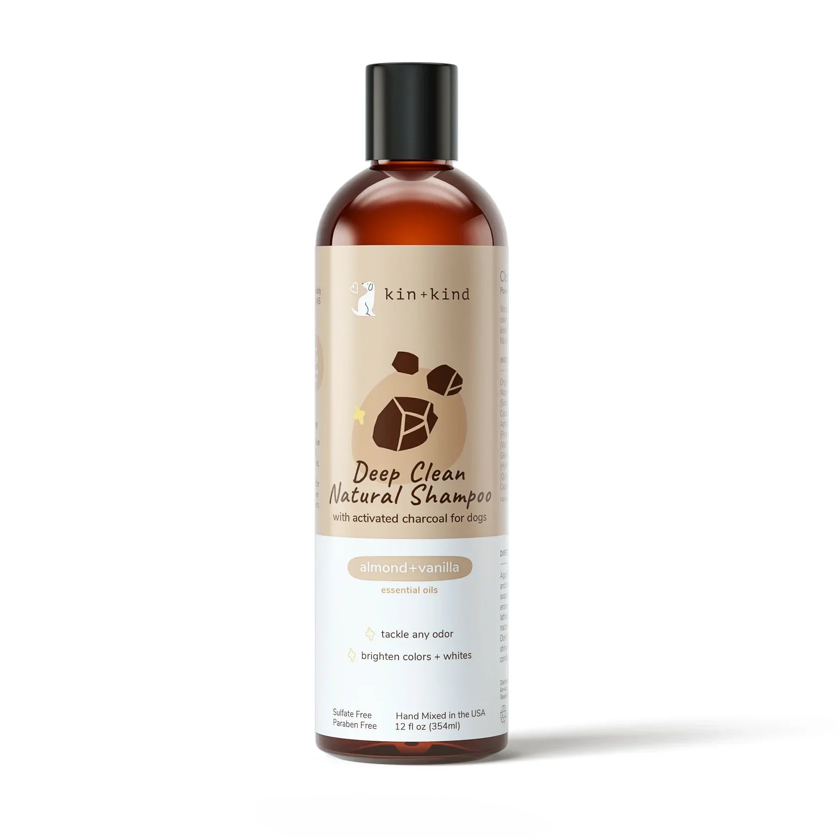 Kin + Kind Deep Clean Dog Shampoo (Almond+Vanilla)