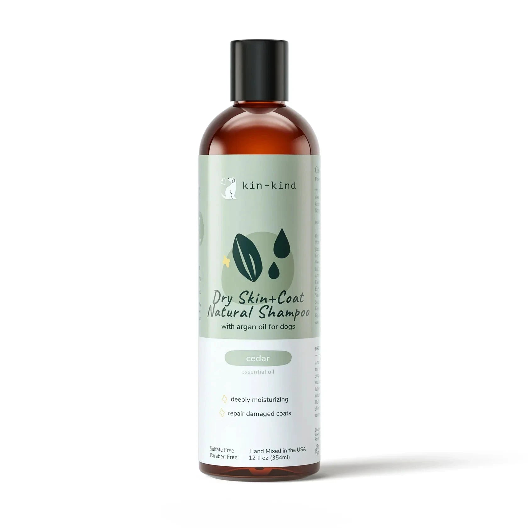 Kin + Kind Dry Skin & Coat Shampoo for Dogs (Cedar) by Kin+Kind