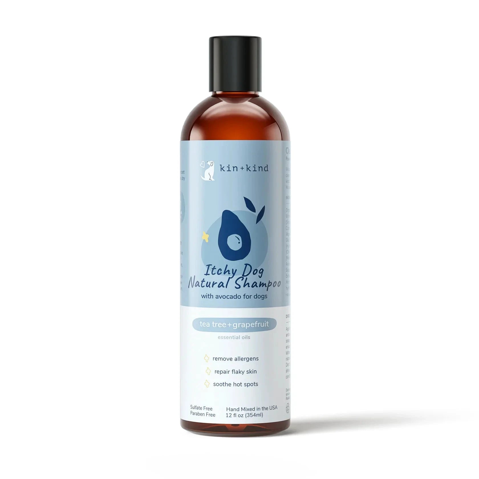 Kin + Kind Itchy Dog Shampoo (Tea Tree+Grapefruit) by Kin+Kind