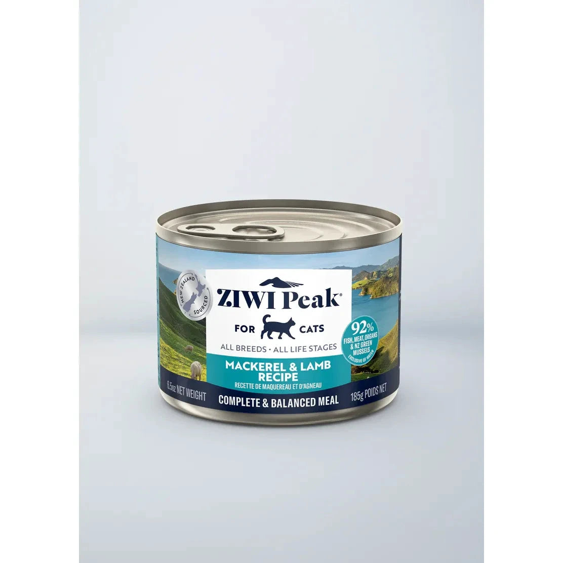ZIWI Peak Mackerel and Lamb Wet Cat Canned Food by Ziwi