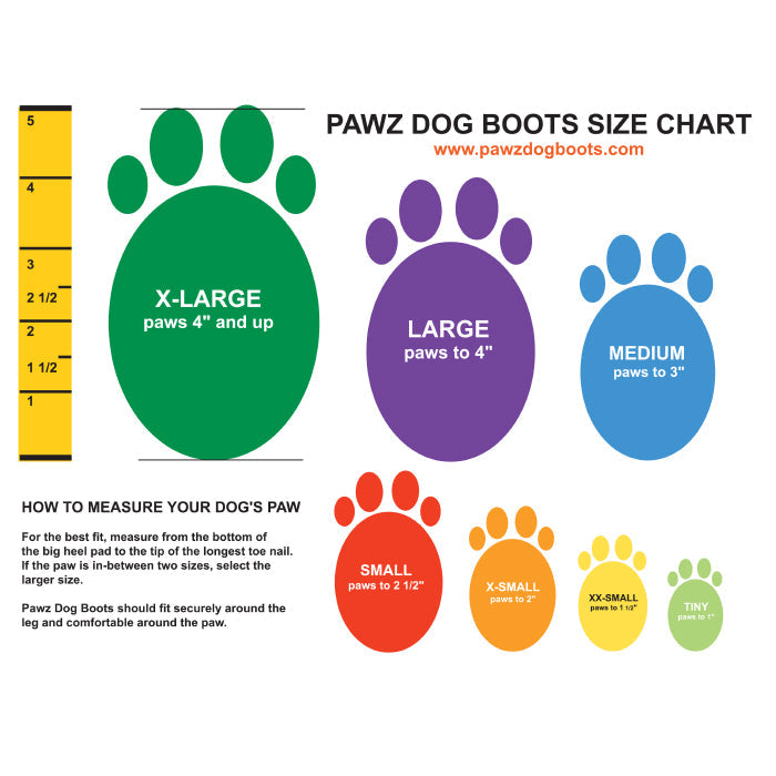 Bottes pour chien Pawz