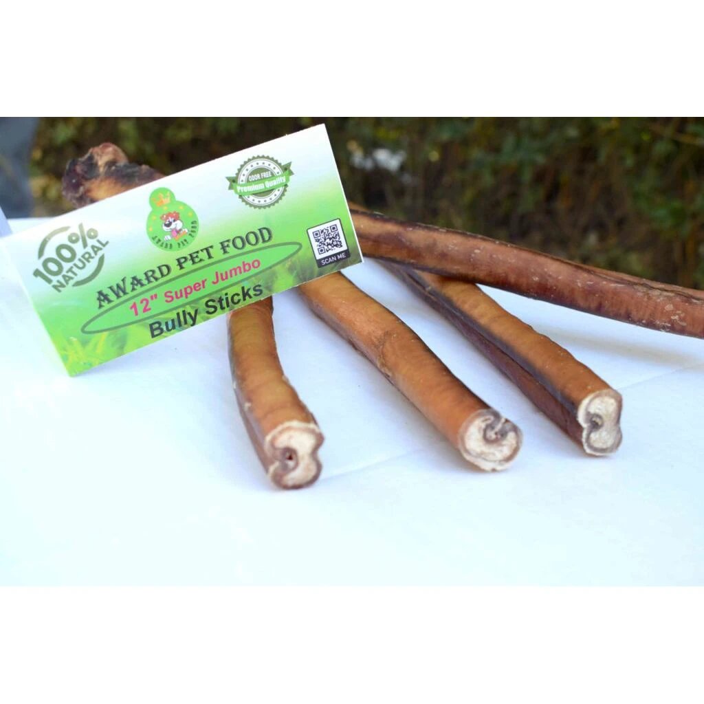 Premium Bully Sticks for Dogs by Award Pet Food