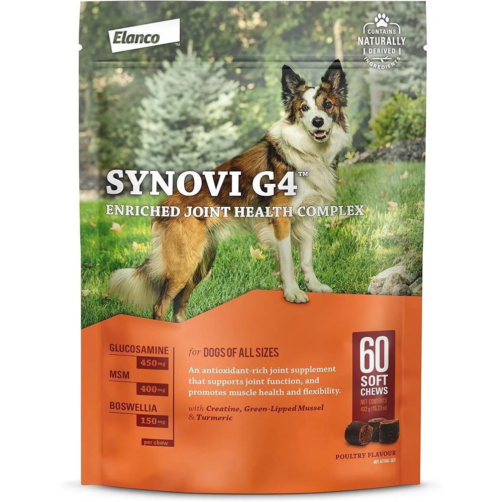 Synovi G4 Dog Joint Supplement Chews by BEAM Pharmacy