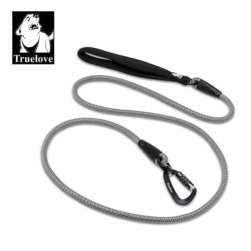 Truelove Dog Pet Leash Nylon With Reflective Aluminum-Alloy Hook Stainless Steel D-ring by True Love