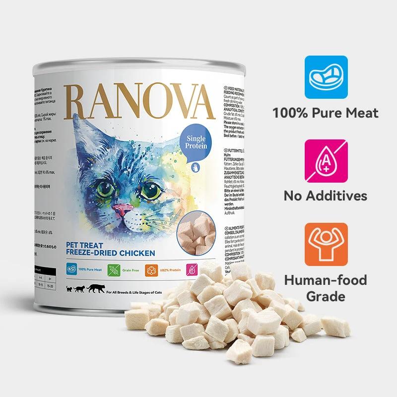 Ranova Chicken Breast Freeze-Dried Dog & Cat Treats - 140g by Ranova