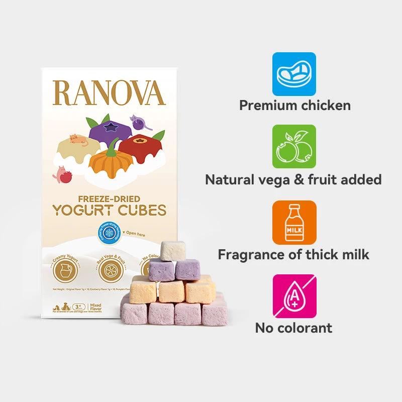 Ranova Freeze-Dried Yogurt (Mixed Flavor) For Dog & Cat by Ranova