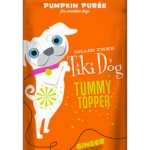 Tiki Dog® Tummy Topper™ Pumpkin Puree & Ginger Grain Free Topper for Dogs by TiKi Dog